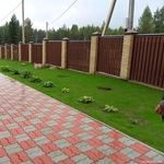 Укладка тротуарной плитки,  бордюры в Барановичах от 25м2