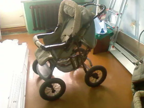 Супернадежная,  удобная и устойчивая детская коляска от 0 до 3 лет 2